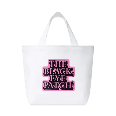 BlackEyePatch OG Label Mini Tote Bag "White"
