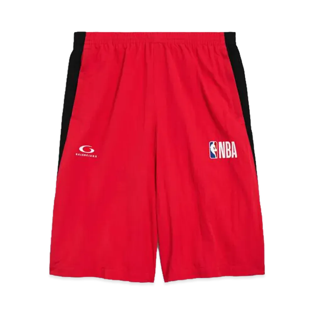 BALENCIAGA x NBA Collaboration Tracksuit Shorts "New Black"