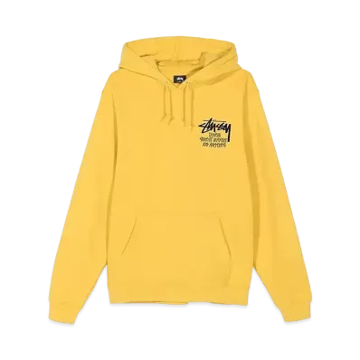 Stussy DOVER STREET MARKET LOS ANGELES HOODIE "Yellow"