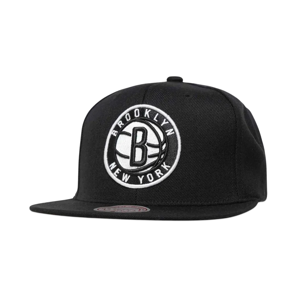 Mitchell&Ness NBA TEAM GROUND 2.0 SNAPBACK NETS "BLACK"