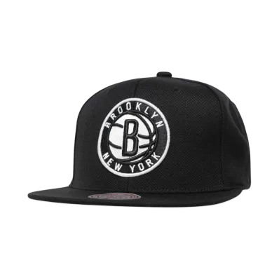 Mitchell&Ness NBA TEAM GROUND 2.0 SNAPBACK NETS "BLACK"