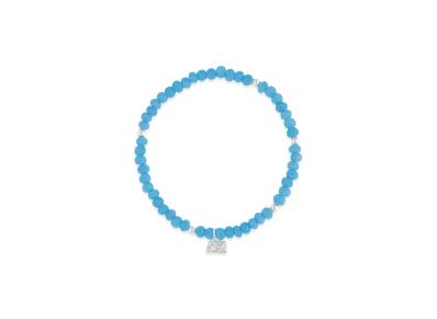WIND AND SEA IVX Japan WDS White Hearts Bracelet "Turquoise"
