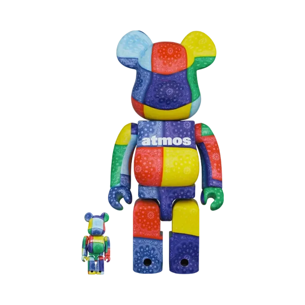 Bearbrick atmos BANDANA 100% & 400%