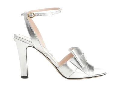 Valentino Garavani Women's Bowow Sandal "Silver"