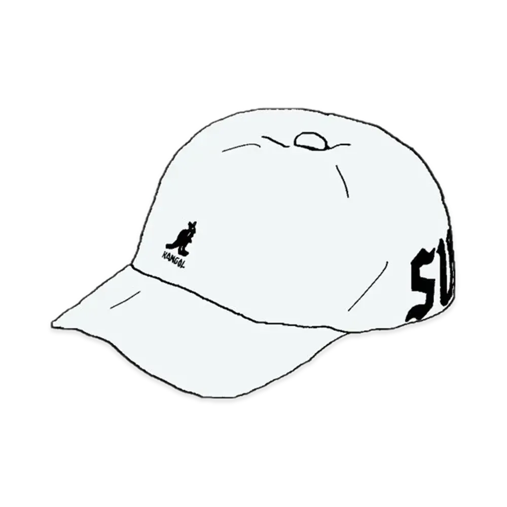 Supreme x Kangol Bermuda Spacecap "White"