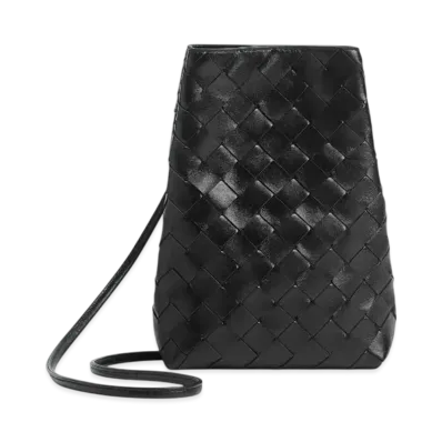 Bottega Veneta Intrecciato Pouch "Black"