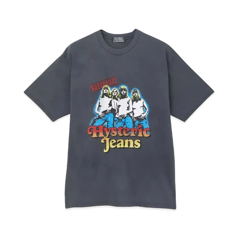 HYSTERIC GLAMOUR Hysteric Jeans T-Shirt "Black"