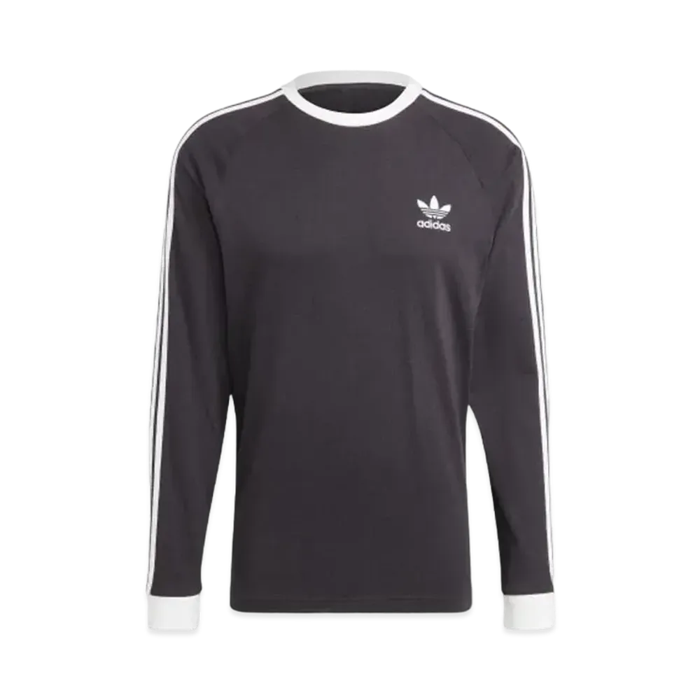 adidas Adicolor Classics Three Stripes Long Sleeve T-Shirt "Black"