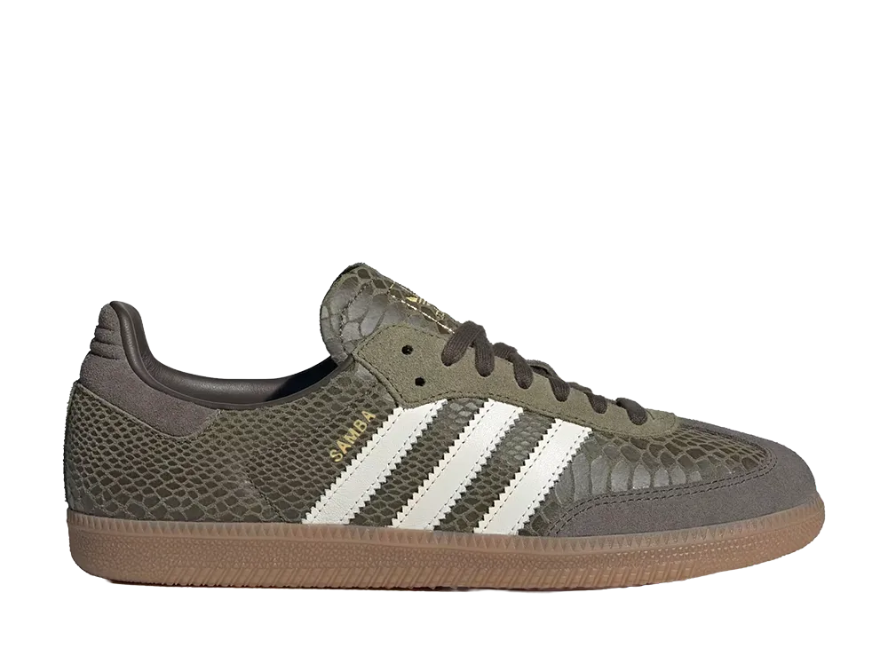 adidas Samba OG "Croc/Focus Olive"