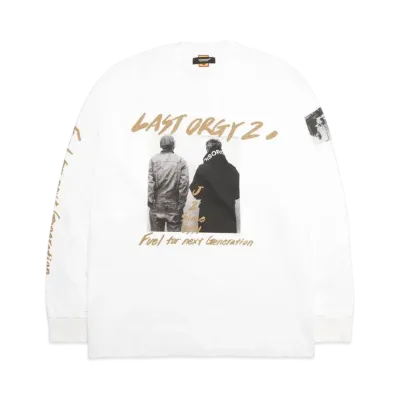 HUMAN MADE UNDERCOVER LAST ORGY2 L/S T-SHIRT "White" XX24CS002
