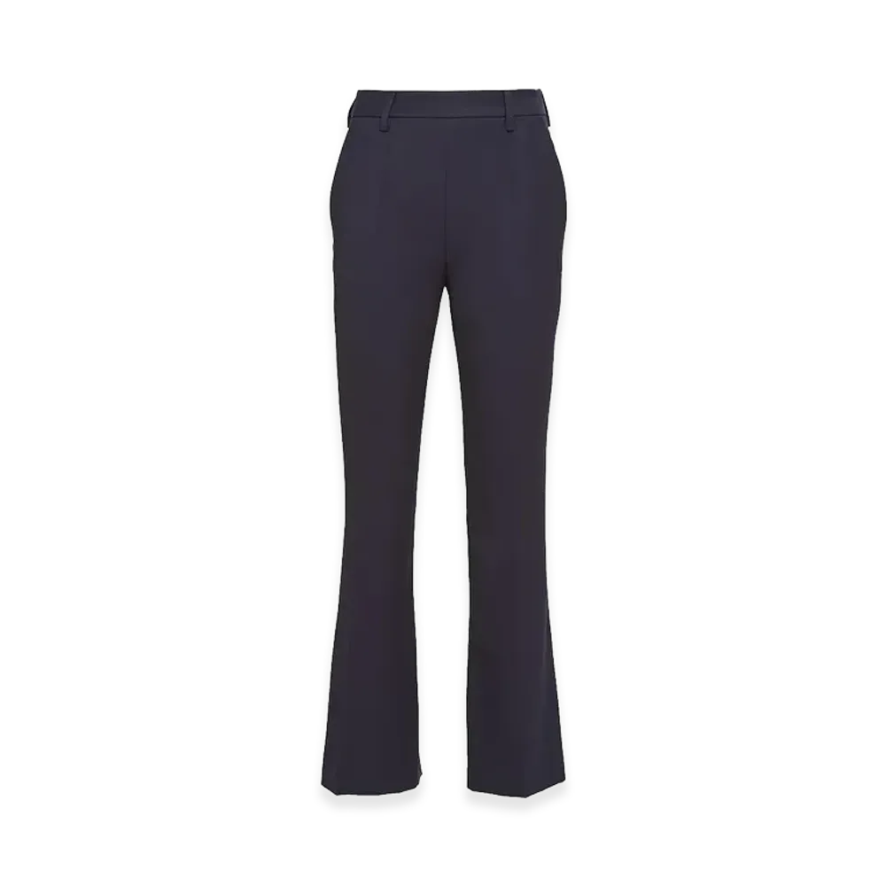 PRADA Women's Wool Cigarette Pant "Blue"
