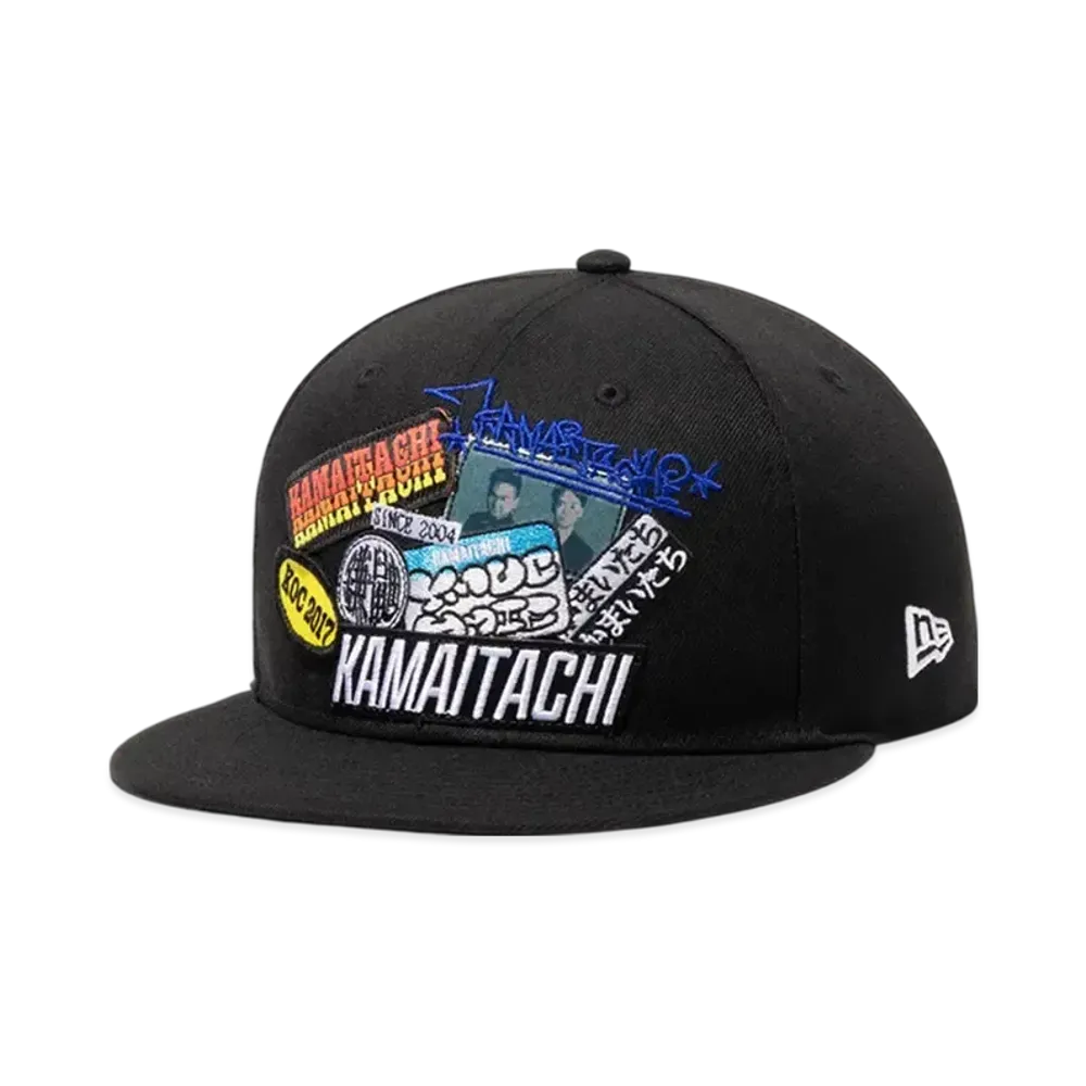 NEW ERA x KAMAITACHI 9Fifty Sticker "Black"