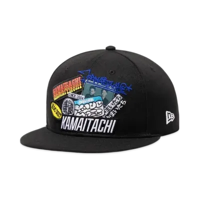 NEW ERA x KAMAITACHI 9Fifty Sticker "Black"