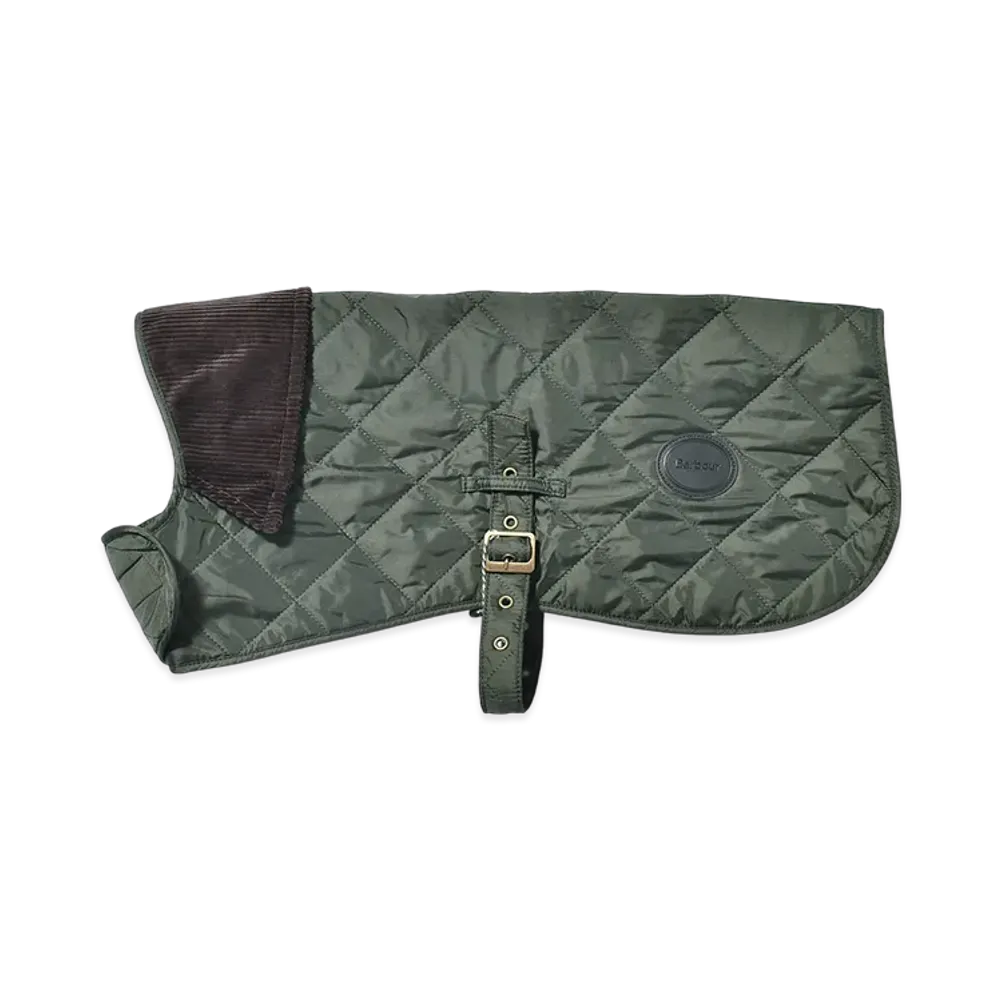 Barbour Quilted Dog Coat "Olive"