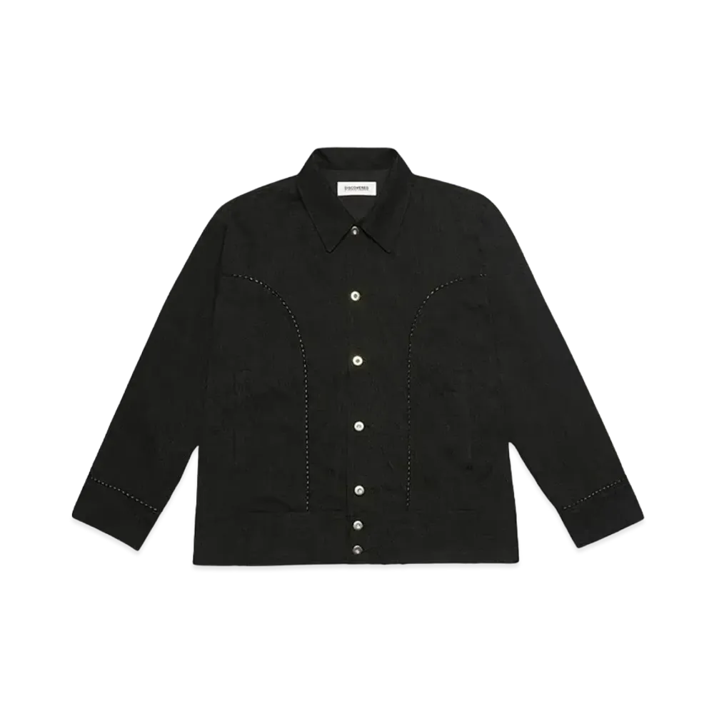 DISCOVERED DENIM WESTERN BLOUSON "BLACK"