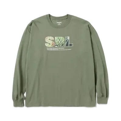 NEIGHBORHOOD SRL . Tee LS-2 "Olive Drab"