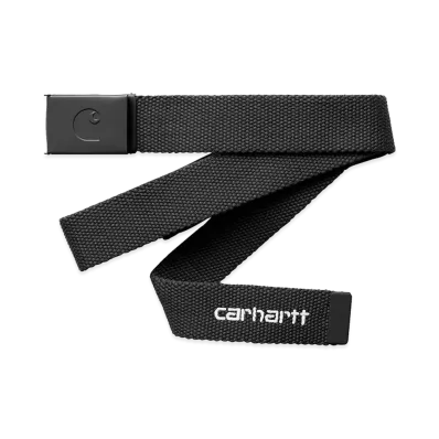 Carhartt WIP C-Logo Belt Tonal "Black/White"