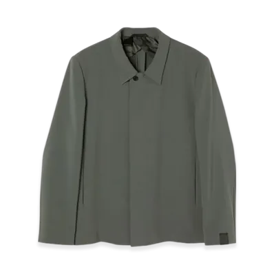 N.HOOLYWOOD Balmacaan Short Coat "Khaki"