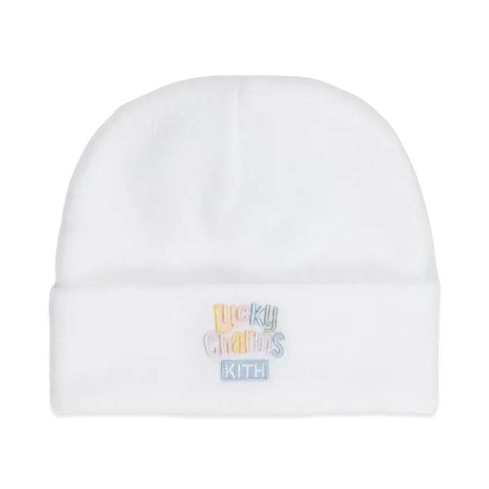 Kith x Lucky Charms Logo Beanie "White"