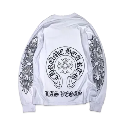 Chrome Hearts Las Vegas Exclusive L/S T-Shirt "White"