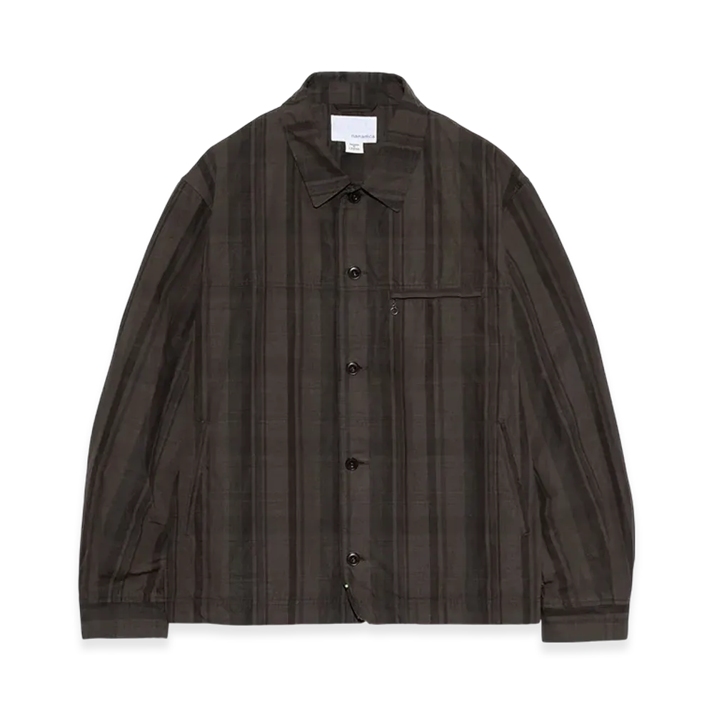nanamica Plaid Dock Jacket "Brown"