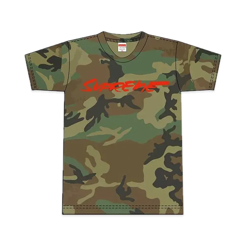 Supreme Futura Logo Tee "Camo"