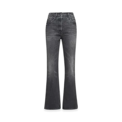 PRADA Women's Five-Pocket Denim Jeans "Black"