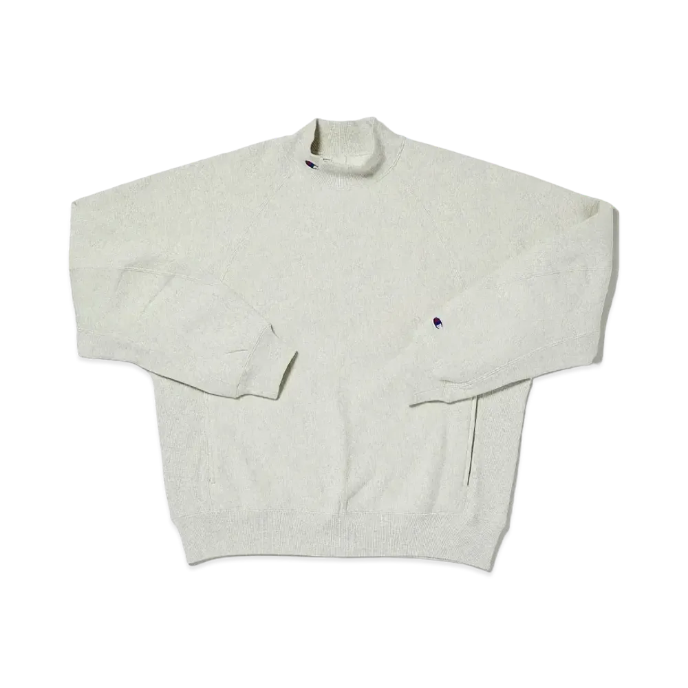 N.HOOLYWOOD Mockneck Sweatshirt "Oatmeal"