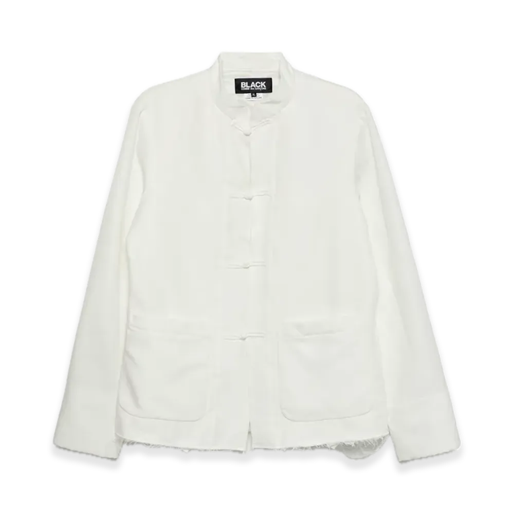 BLACK COMME des GARCONS Stand Collar Jacket "Black"