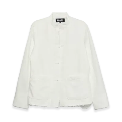 BLACK COMME des GARCONS Stand Collar Jacket "Black"