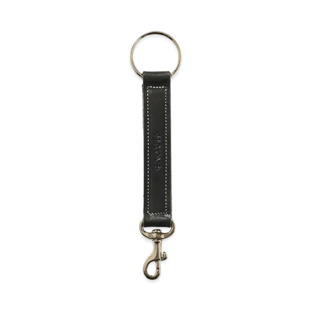 Noah Leather Keychain "Black"