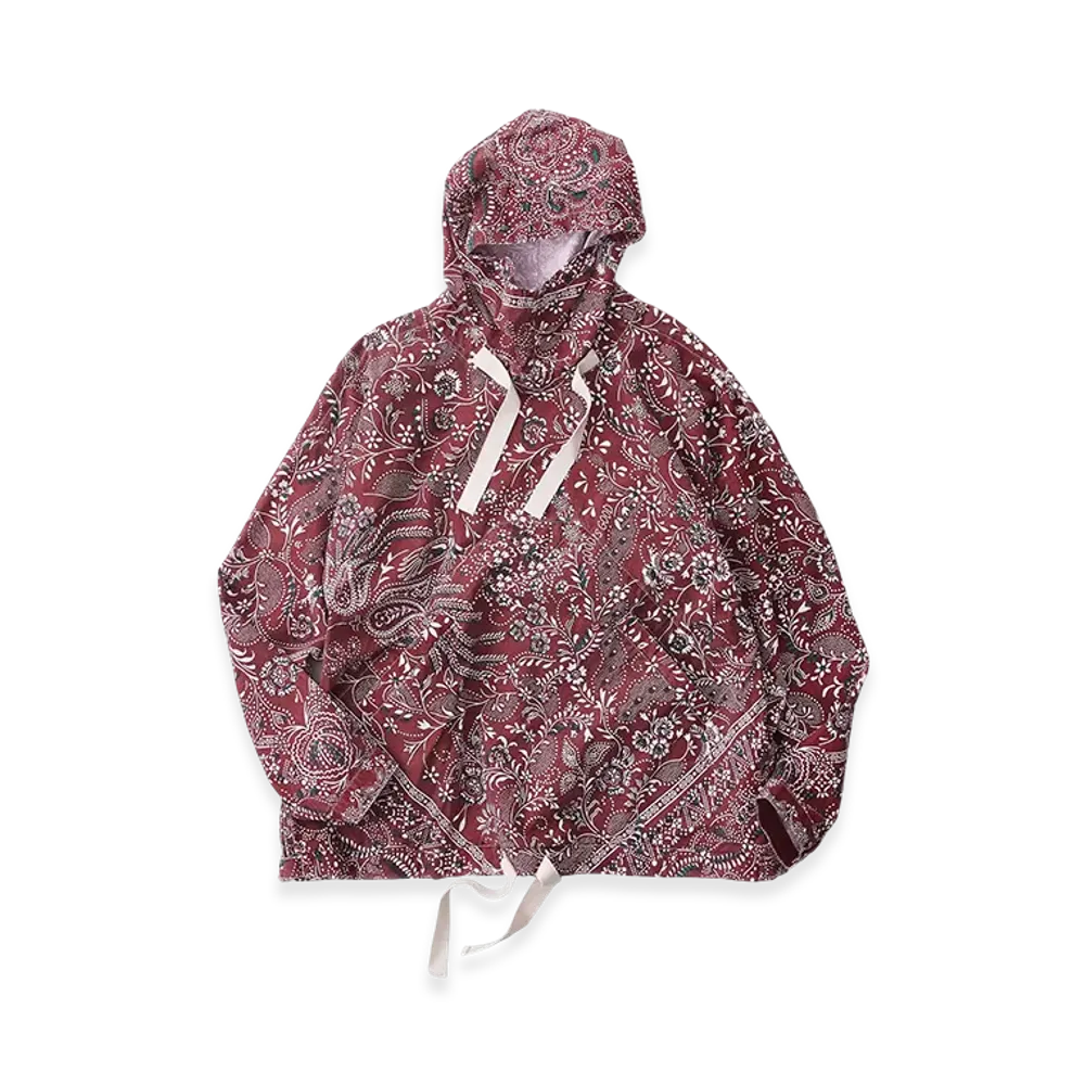 NICENESS Das Bandana Smock Parka "Red"