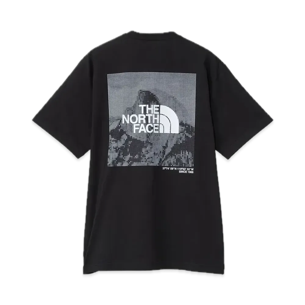 The North Face Short Sleeve Half Dome Digital Square Logo Tee "Black"