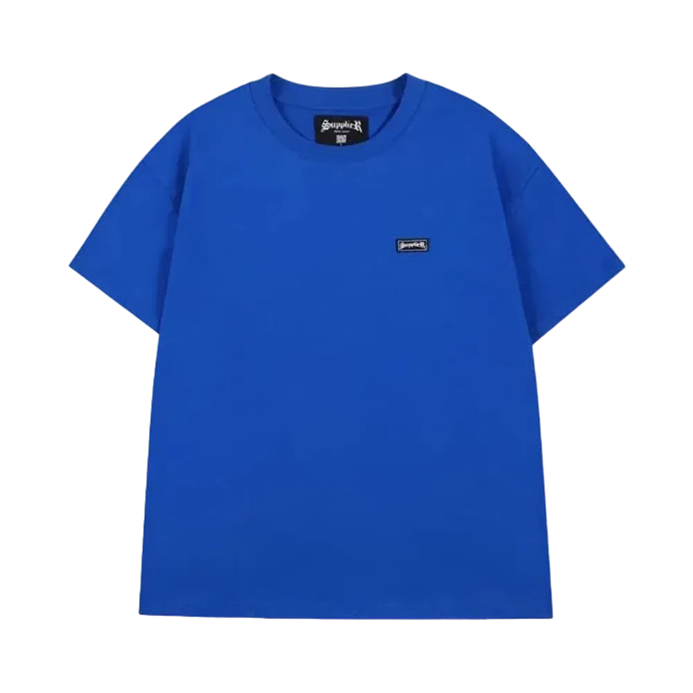 SUPPLIER Micro Logo Tee "Blue"