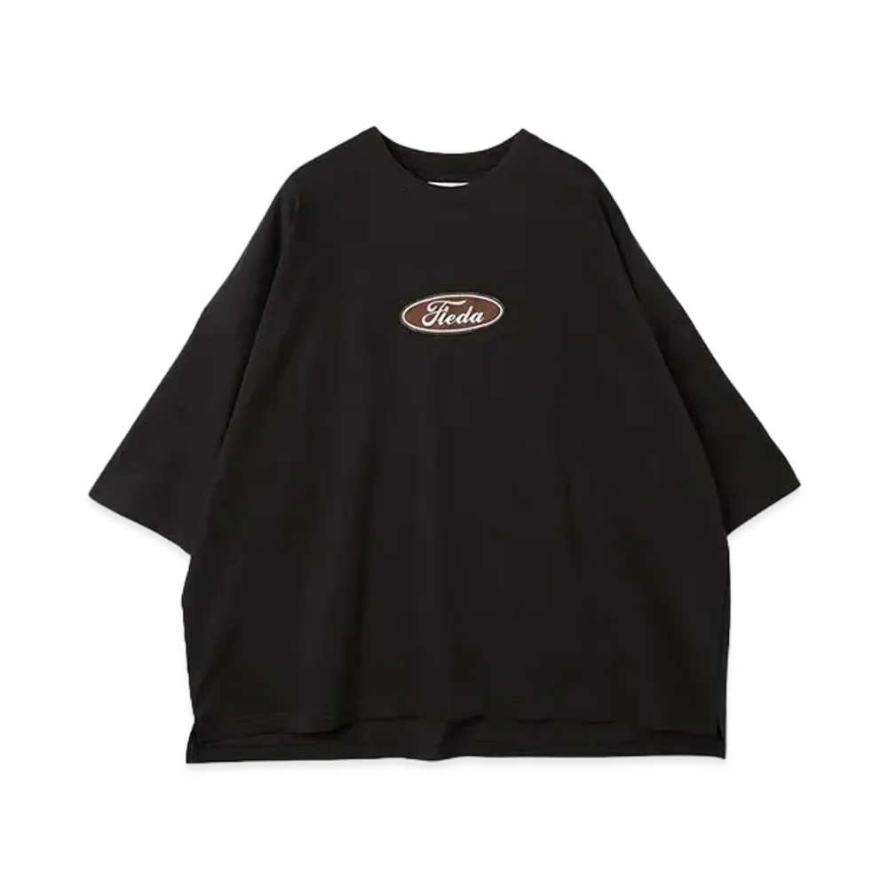JieDa CAR FONT TEE "BLACK/BROWN"