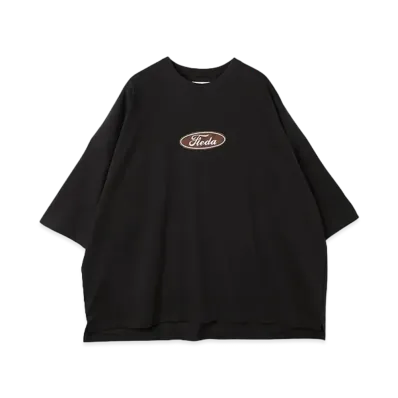 JieDa CAR FONT TEE "BLACK/BROWN"