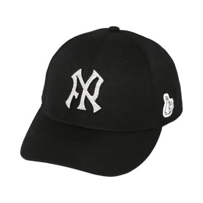 FR2 Fr Logo Rhinestone Cap "Black"