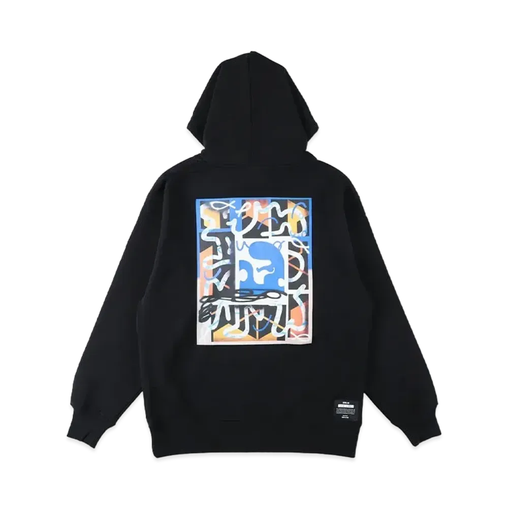 WIND AND SEA x KEEENUE Hoodie (101 Limited Edition) "Black"