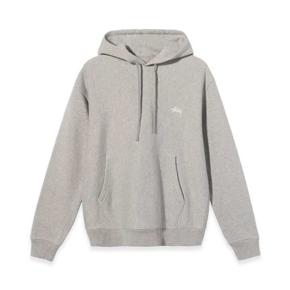 Stussy Overdyed Hoodie 2021 "Grey Heather"