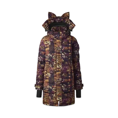 CANADA GOOSE Be Me Shelburne Parka "Collina Strada Plaid Maple Print"