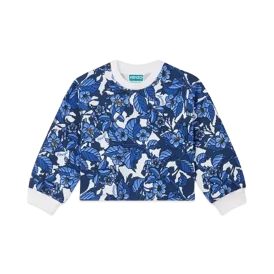 KENZO 'Blue Jungle' Cotton Sweat "Navy Blue"