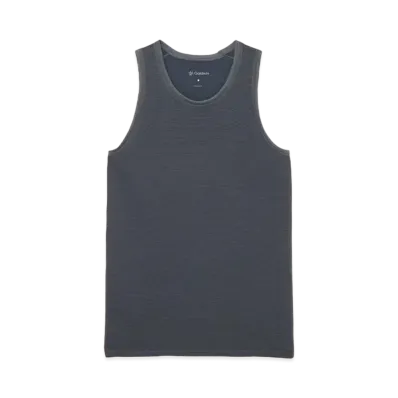 Goldwin Wool Blend Mesh Tank (C3 fit / Men's) "Dark Charcoal"