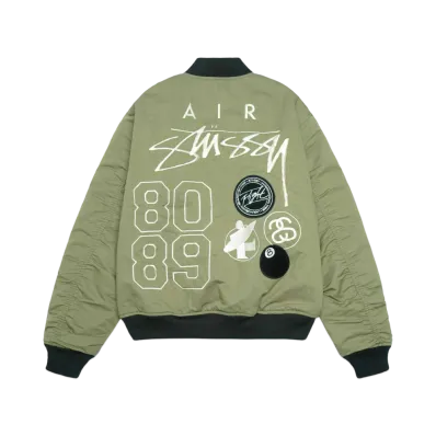 Nike x Stussy Reversible Jacket "Olive"