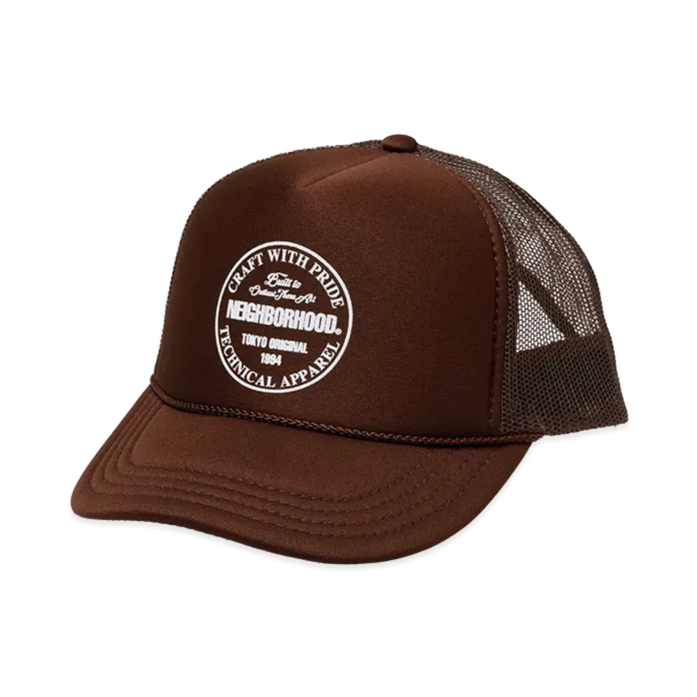 NEIGHBORHOOD Kids OT . Mesh Cap "Brown"
