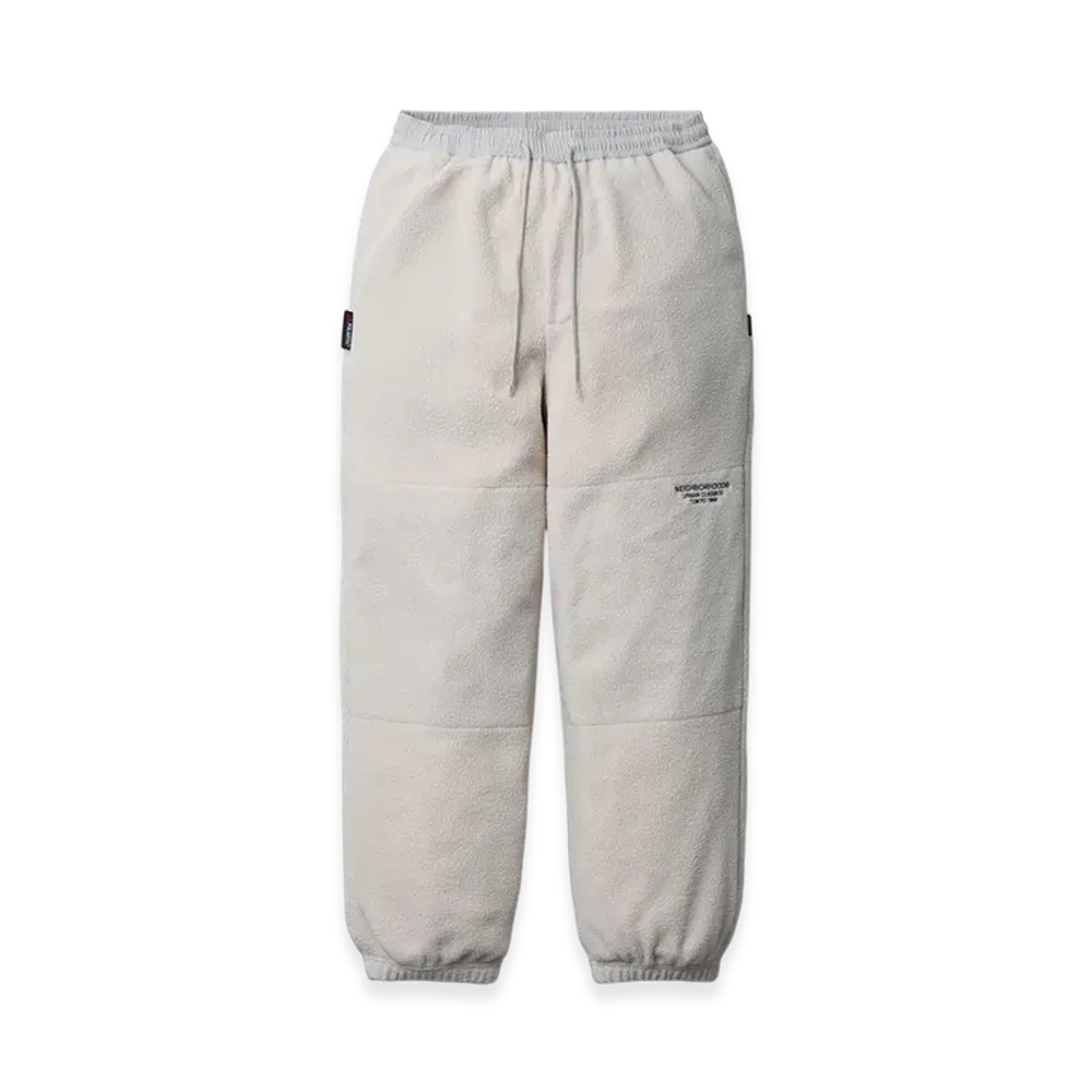 NEIGHBORHOOD Fleece PT "Off White"