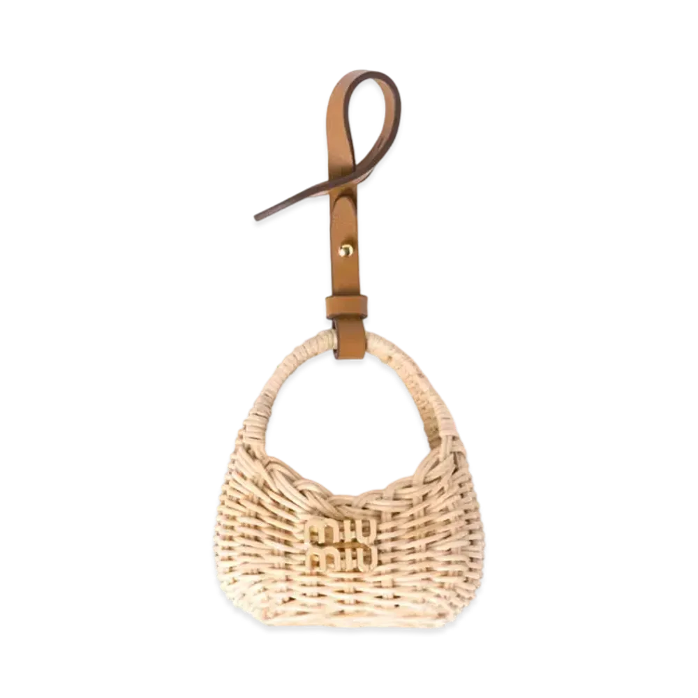 MIUMIU Wander Wicker Trick "Natural"