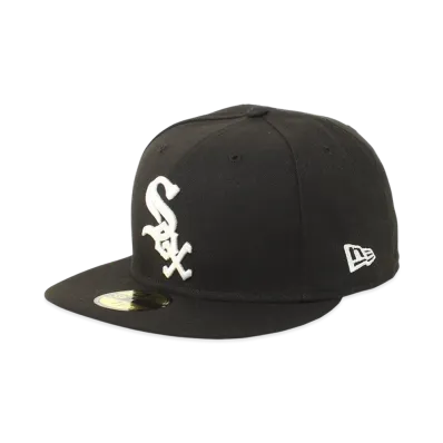 NEW ERA Acperf 59Fifty Chicago White Sox "Black"