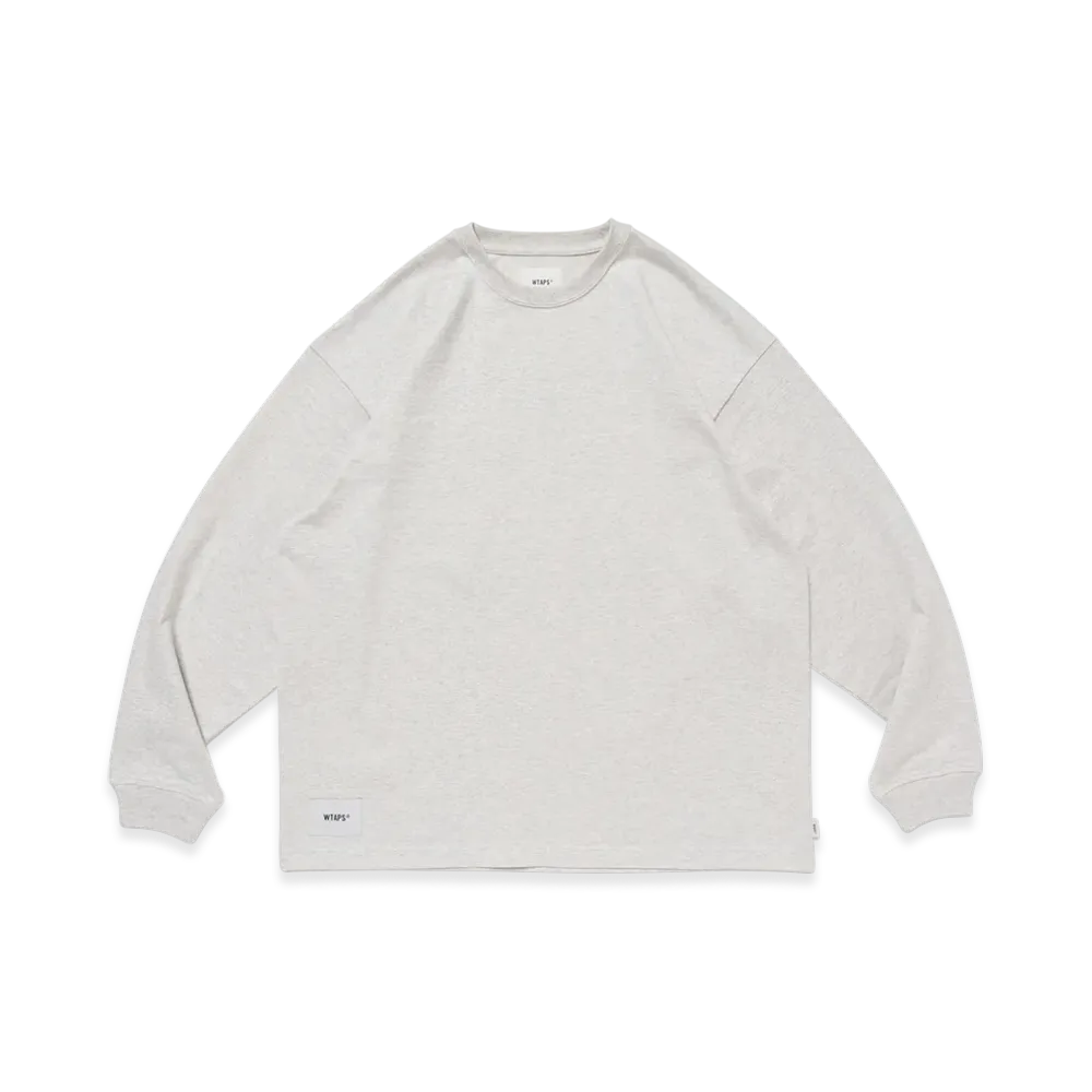WTAPS SIGN-YD / LS / Cotton "Light Gray"
