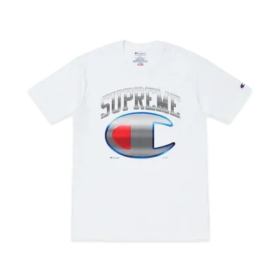 Supreme x Champion Chrome S/S Top "White"