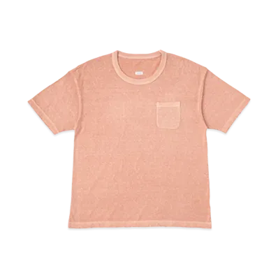 visvim JUMBO TEE S/S (UNEVEN DYE) "Pink"